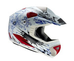 TX-517 WHITE-01,Helmets,Motocross Helmets